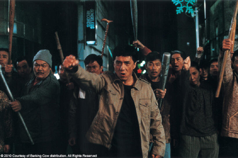 Jackie Chan as Steelhead in "Jackie Chan in Shinjuku Incident."