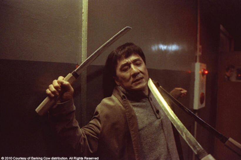 Jackie Chan as Steelhead in "Jackie Chan in Shinjuku Incident."
