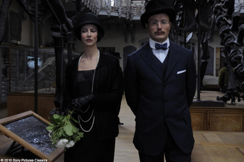 Anna Mouglalis as Coco Chanel and Mads Mikkelsen as Igor Stravinsky in "Coco Chanel & Igor Stravinsky."