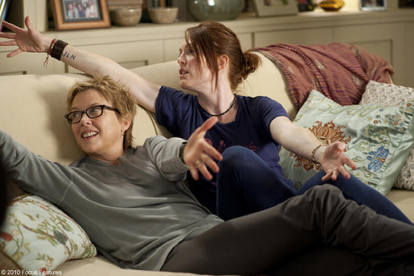 Annette Bening as Nic and Julianne Moore as Jules in "The Kids Are All Right."