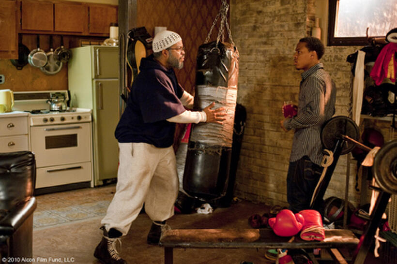Ice Cube as Mr. Washington and Bow Wow as Kevin in "Lottery Ticket."