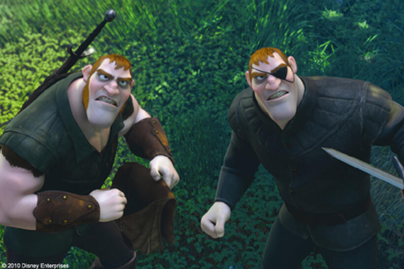 A scene from the film "Tangled."