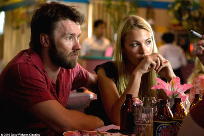 Joel Edgerton as Barry "Baz" Brown and Mirrah Foulkes as Catherine Brown in "Animal Kingdom."