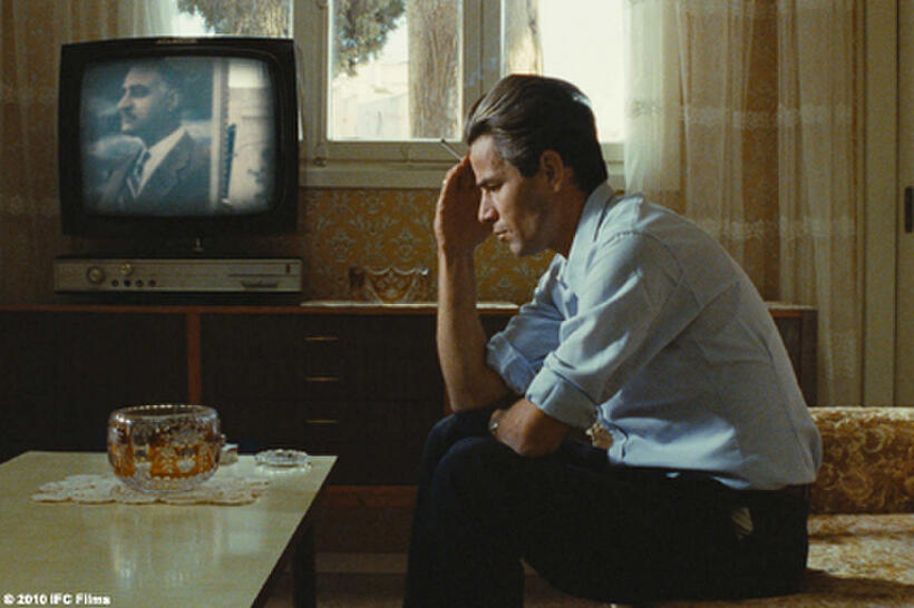 Saleh Bakri as Fuad in ``The Time That Remains.''