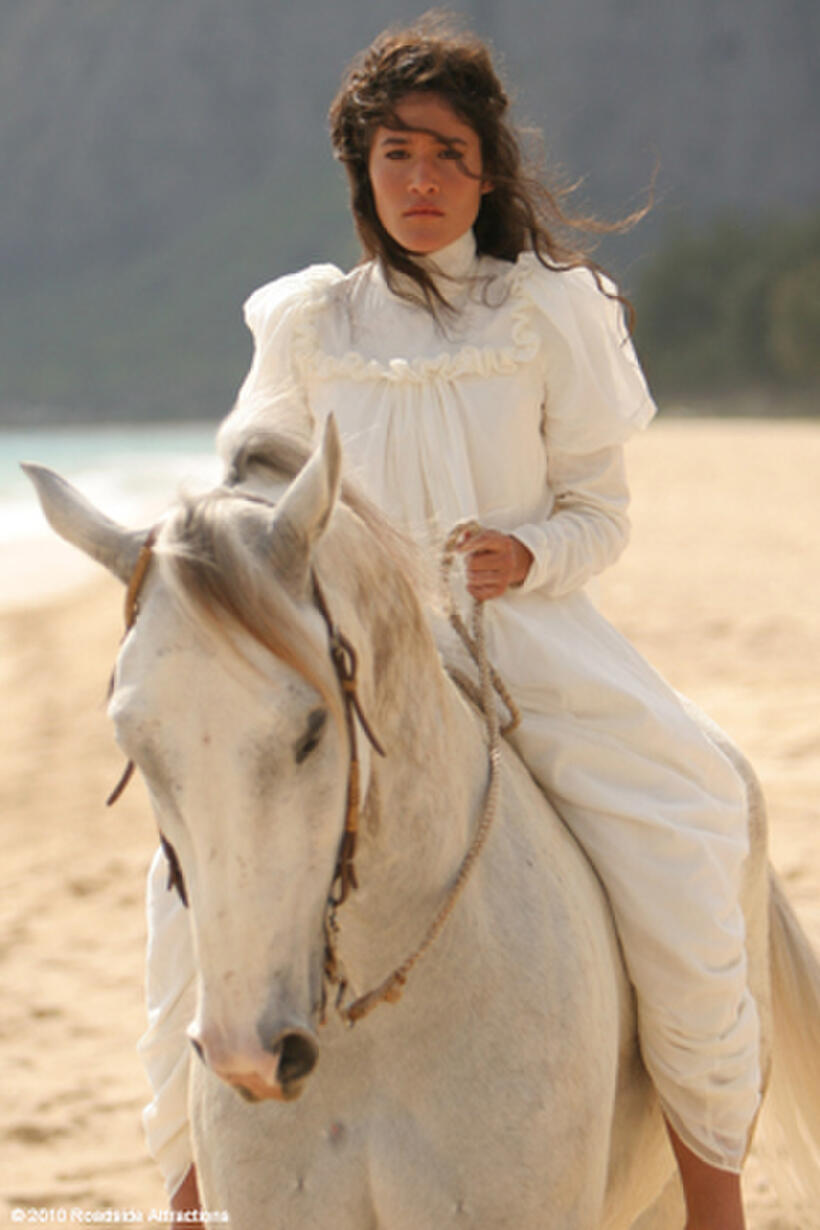 Q'orianka Kilcher as Princess Kaiulani in "Princess Kaiulani."