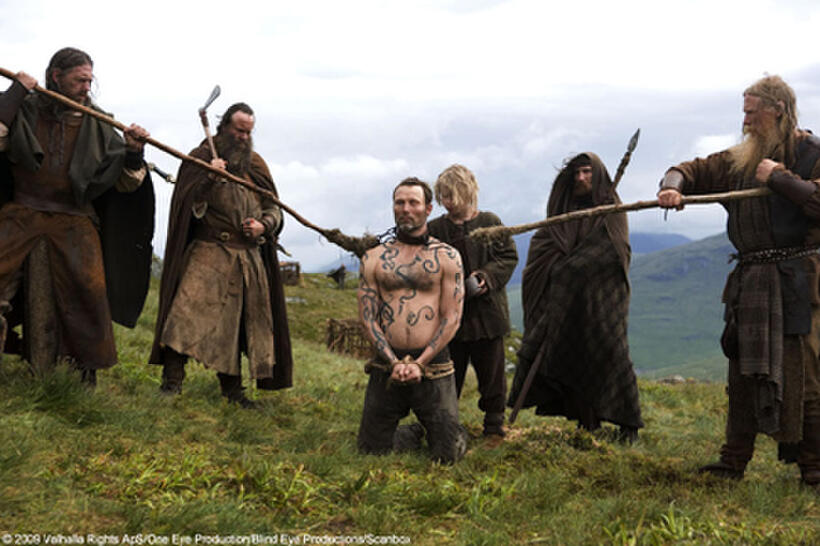 Mads Mikkelsen as One Eye in "Valhalla Rising."