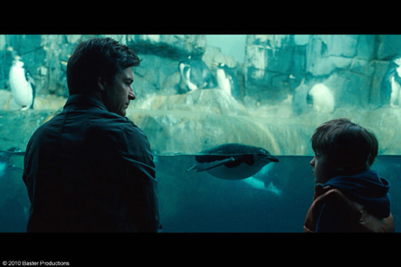 Jason Bateman as Wally and Thomas Robinson as Sebastian in "The Switch."