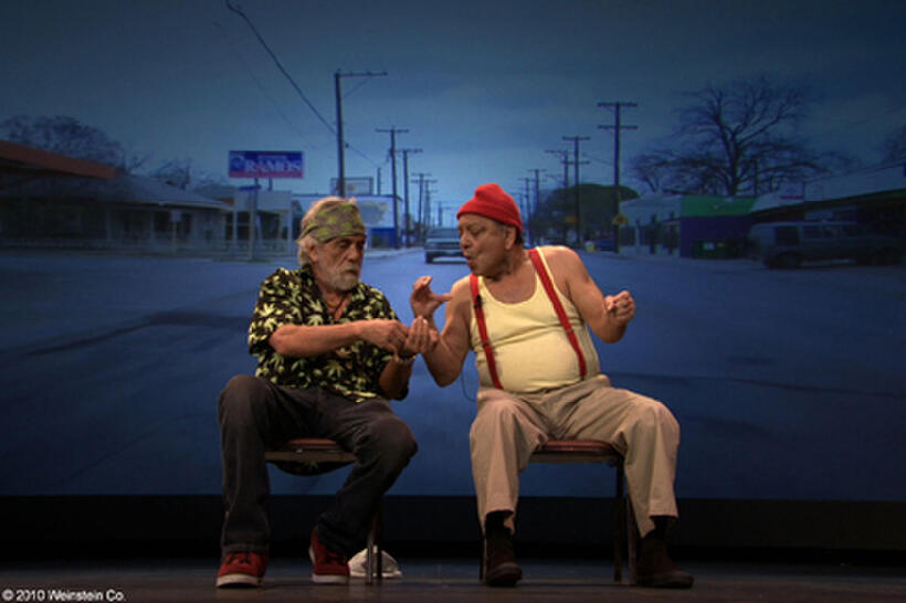 Tommy Chong and Cheech Marin in "Cheech & Chong's Hey Watch This."