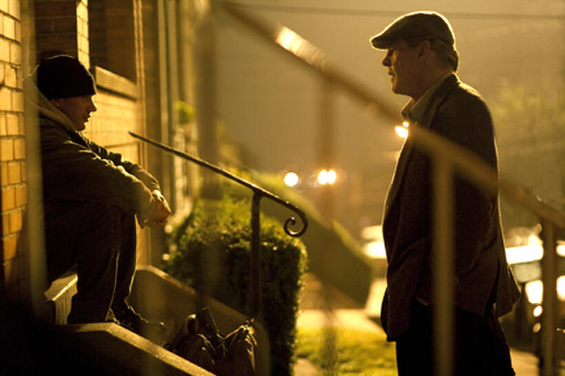 Tom Hardy as Tommy Conlon and Nick Nolte as Paddy Conlon in ``Warrior.''