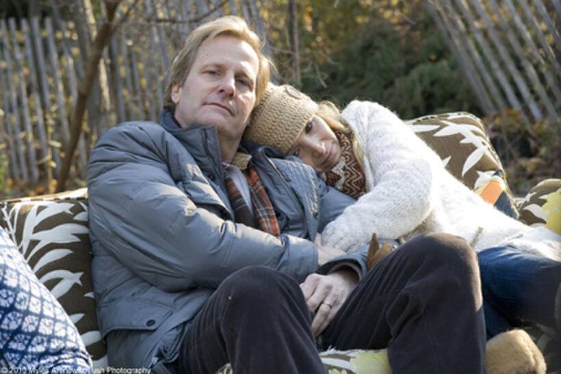 Jeff Daniels as Richard and Lisa Kudrow as Claire in "Paper Man."