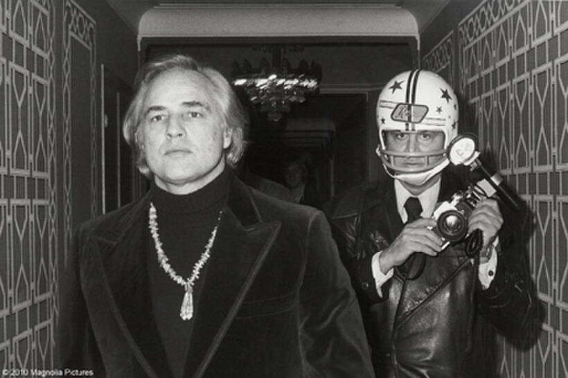 Marlon Brando and Ron Galella in "Smash His Camera."