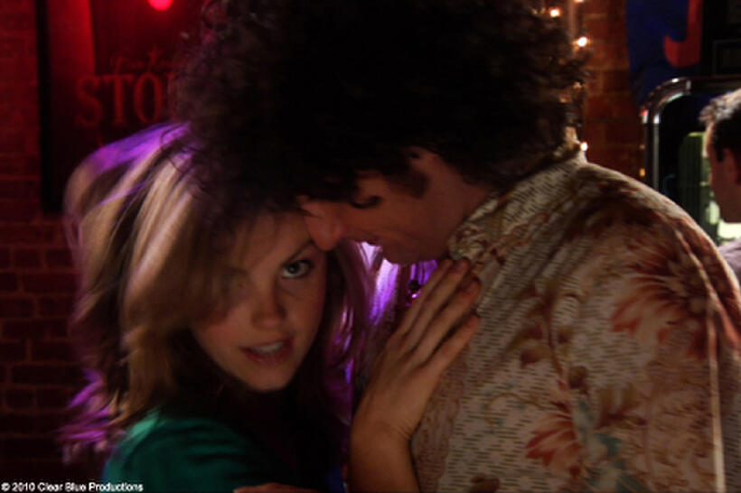 Cassandra Kubinski as Samantha and Brother Love as Syd in "Clear Blue Tuesday."