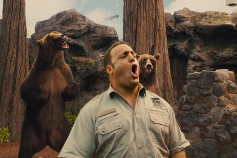 Kevin James as Griffin Keyes in ``Zookeeper.''