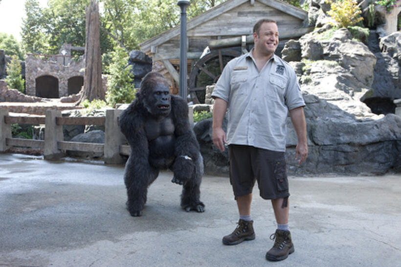 Kevin James as Griffin Keyes in ``Zookeeper.''