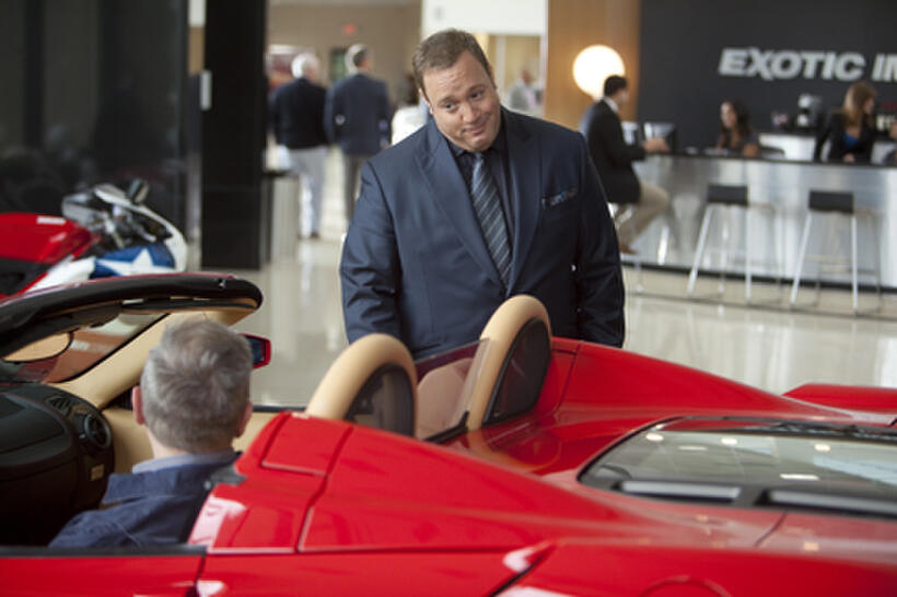 Kevin James as Griffin Keyes in ``Zookeeper.''