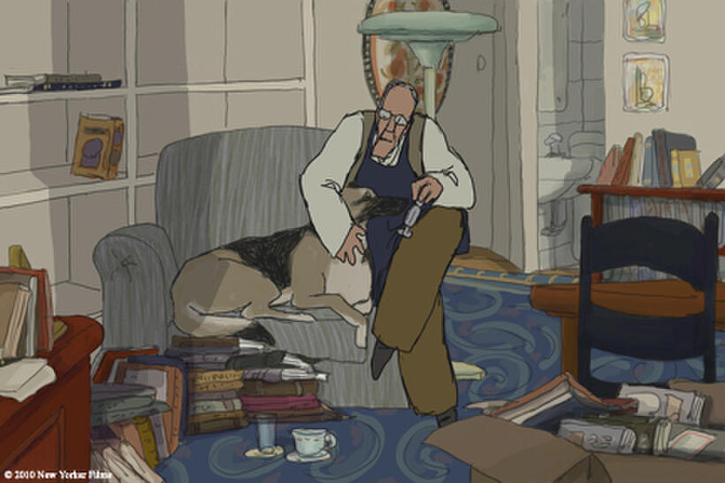 A scene from the film "My Dog Tulip."