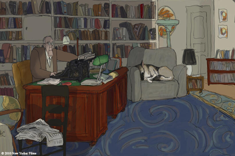 A scene from the film "My Dog Tulip."