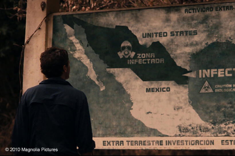 Scoot McNairy as Kaulder in "Monsters."