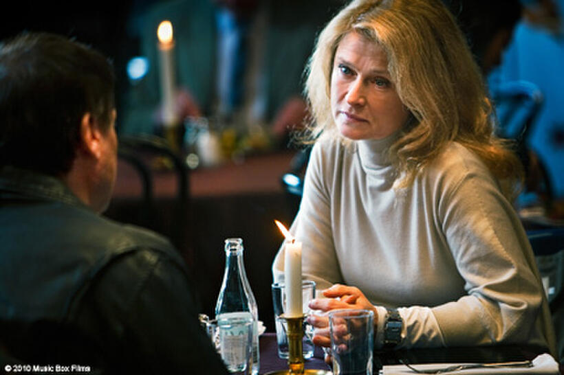 Lena Endre as Erika Berger in "The Girl Who Kicked the Hornet's Nest."
