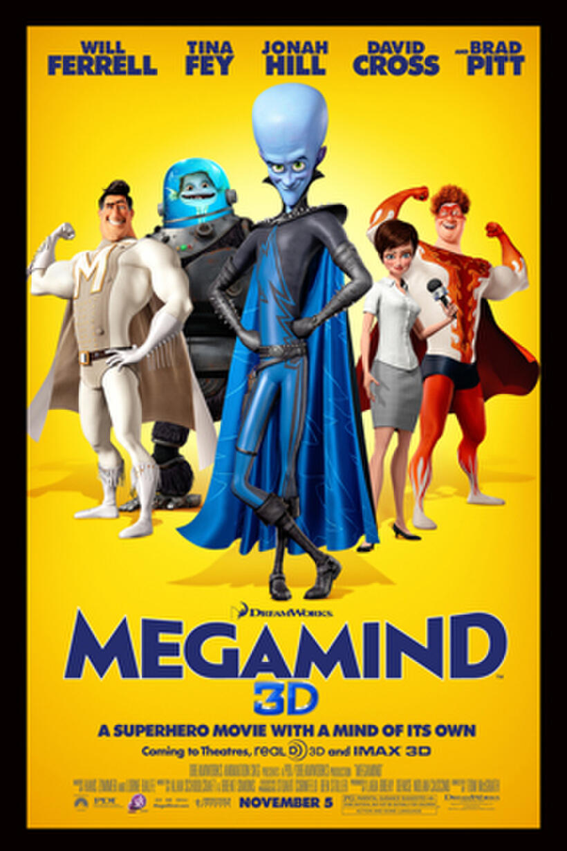 Poster art for "Megamind"