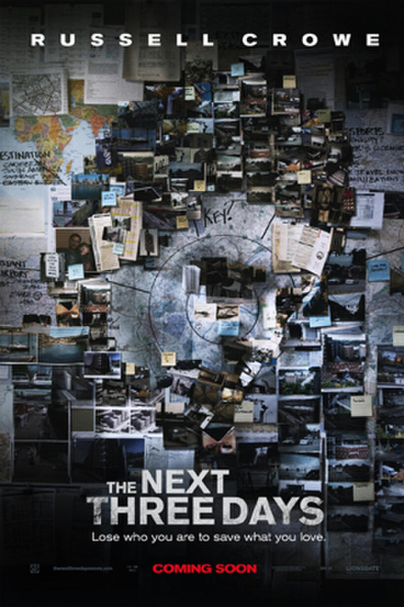 Poster art for "The Next Three Days"