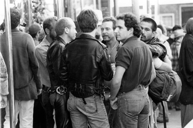 A scene from ``We Were Here.''