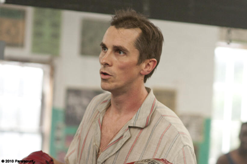 Christian Bale as Dickie in ``The Fighter.''