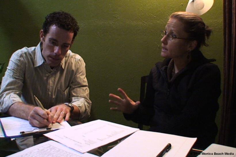 Dr. Matthew Lederman and Dr. Alona Pulde in ``Forks Over Knives.''