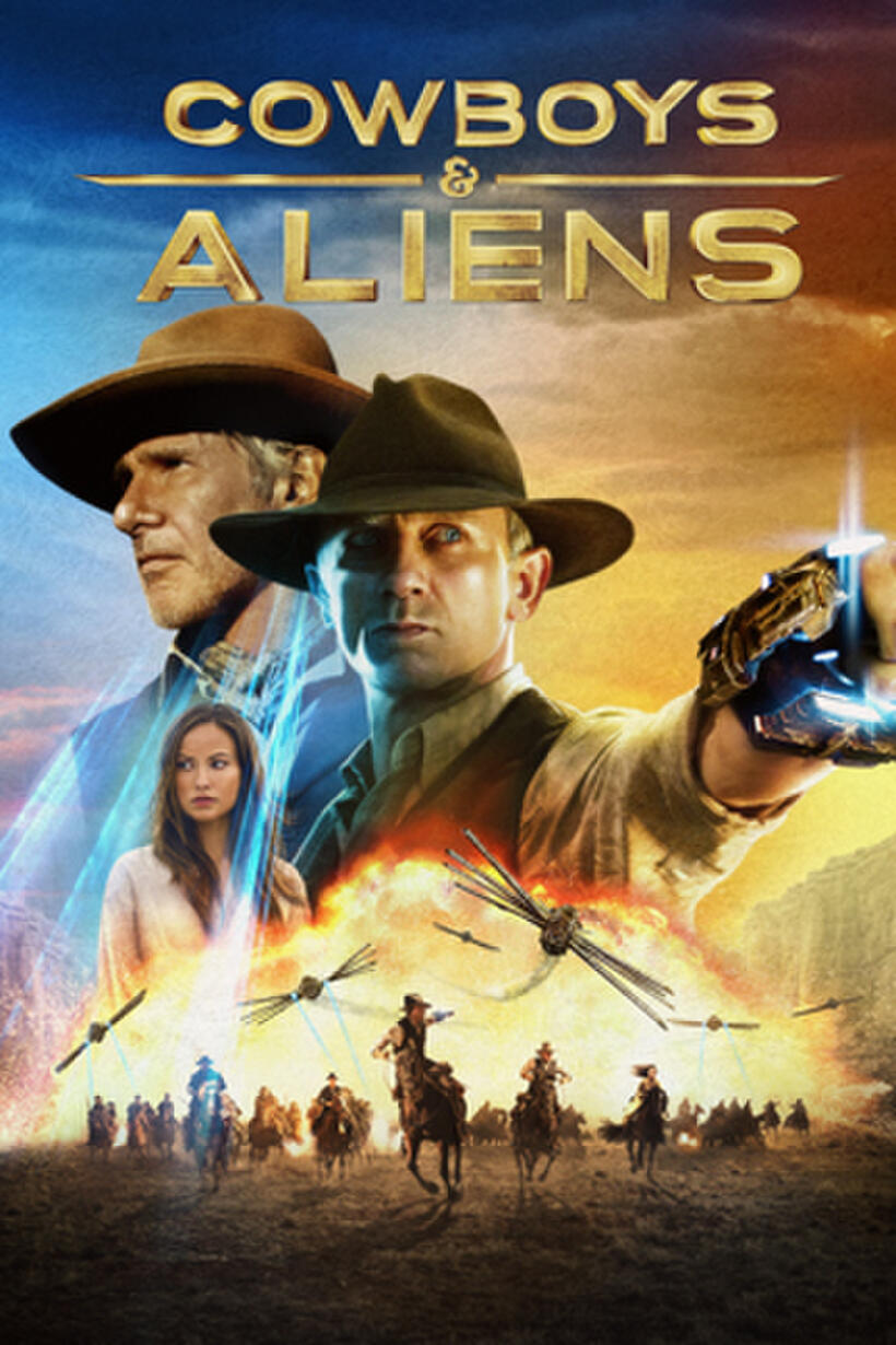 Poster art for "Cowboys & Aliens."