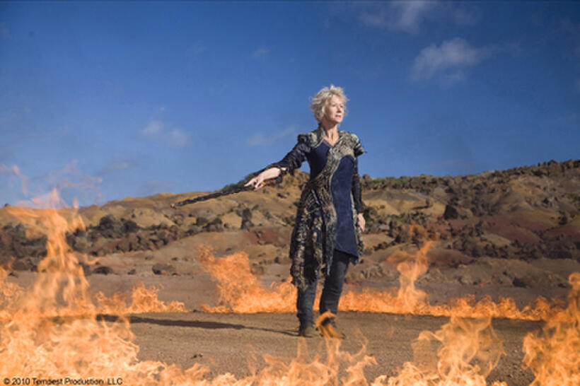 Helen Mirren as Prospera in "The Tempest."