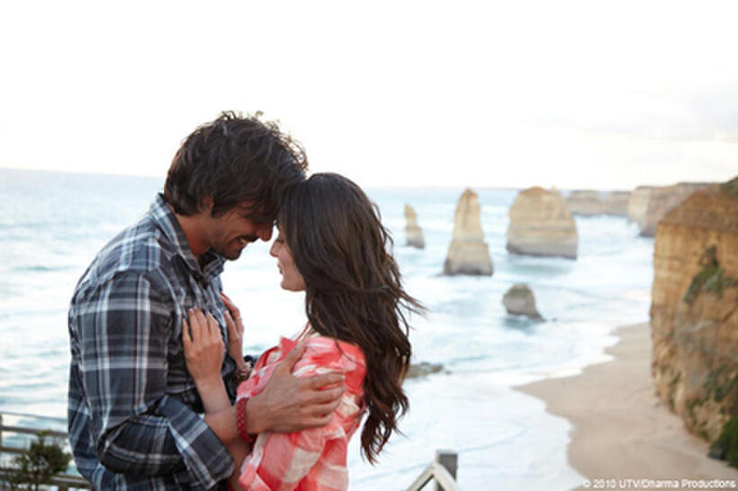 Arjun Rampal as Aman and Kareena Kapoor as Shreya in "We Are Family."