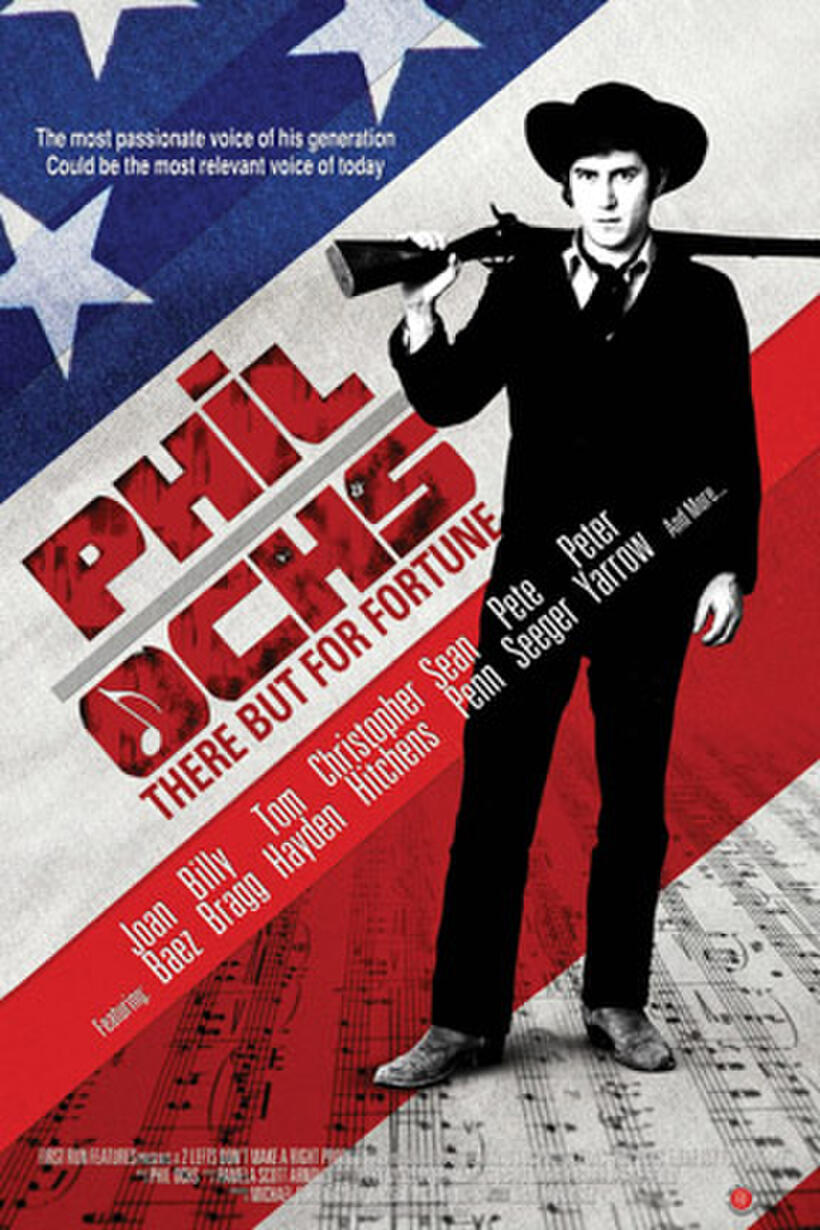 Poster art for "Phil Ochs: There but for Fortune."