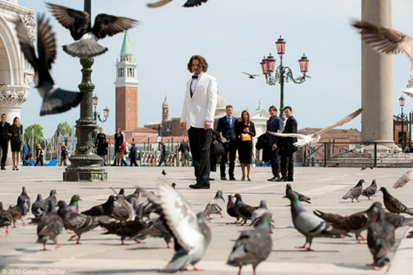 Johnny Depp as Frank in "The Tourist."