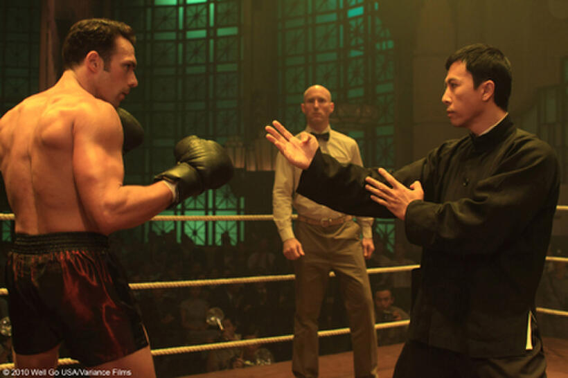 Darren Shahlavi as Twister and Donnie Yen as Ip Man in "Ip Man 2: Legend of the Grandmaster."