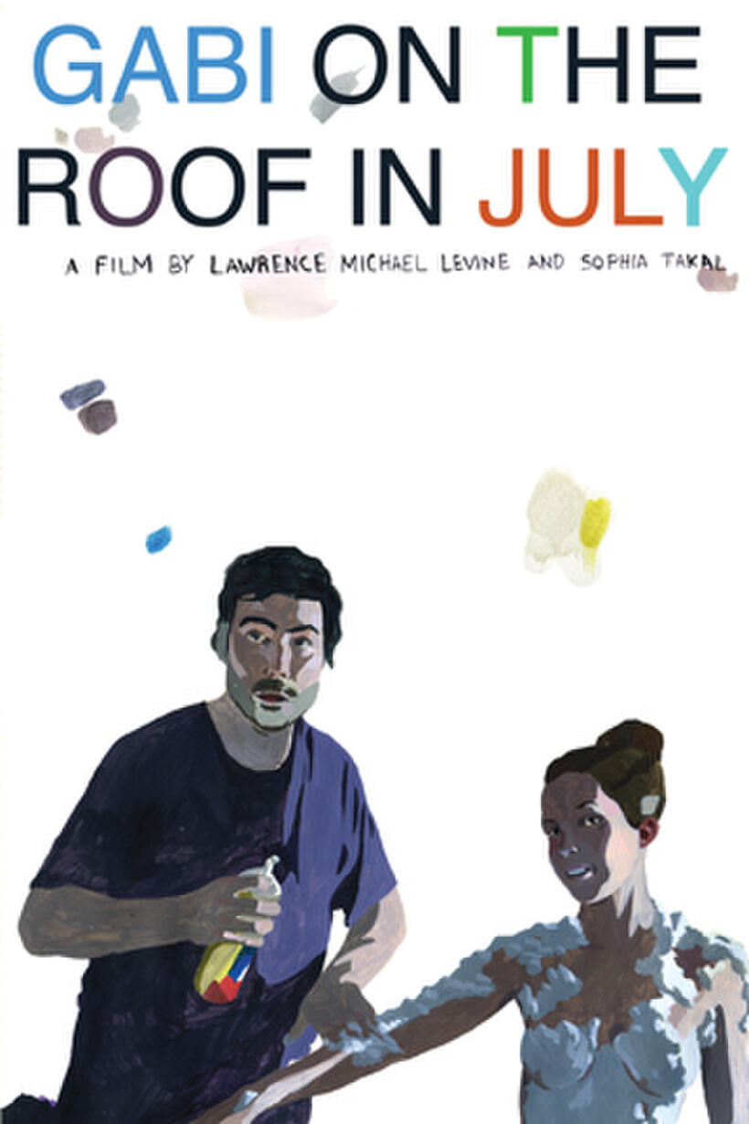Poster art for "Gabi on the Roof in July."