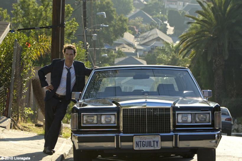 Matthew McConaughey as Mickey Haller in ``The Lincoln Lawyer.''