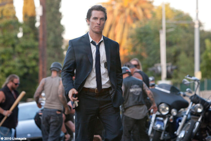 Matthew McConaughey as Mickey Haller in ``The Lincoln Lawyer.''