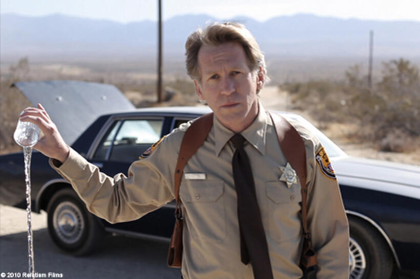 Stephen Spinella as Lieutenant Chad In ``Rubber.''