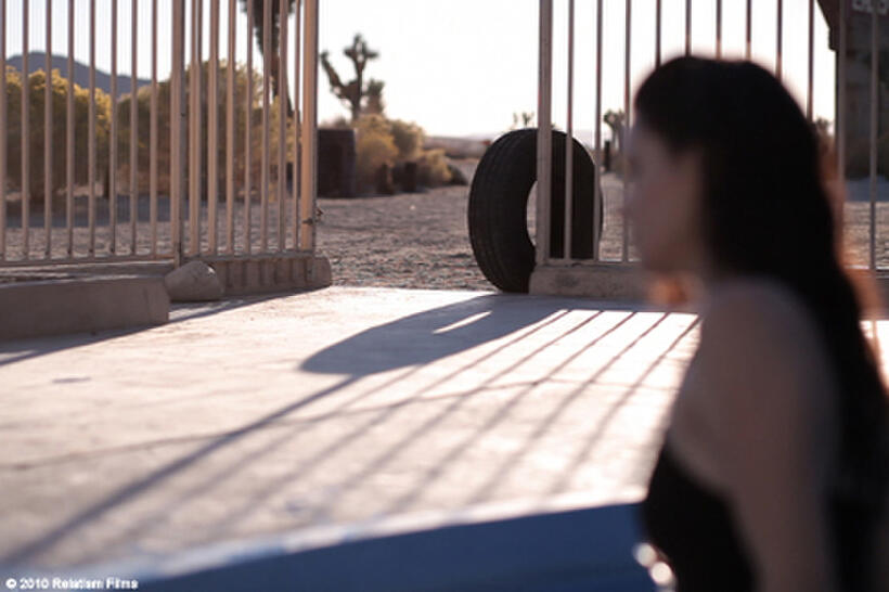 A scene from the film ``Rubber.''