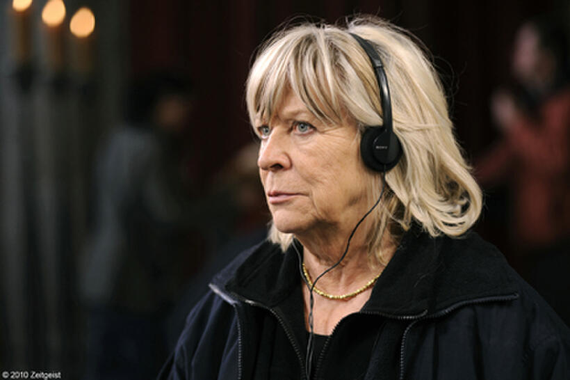 Filmmaker Margarethe von Trotta on the set of "Vision: From the Life of Hildegard von Bingen."