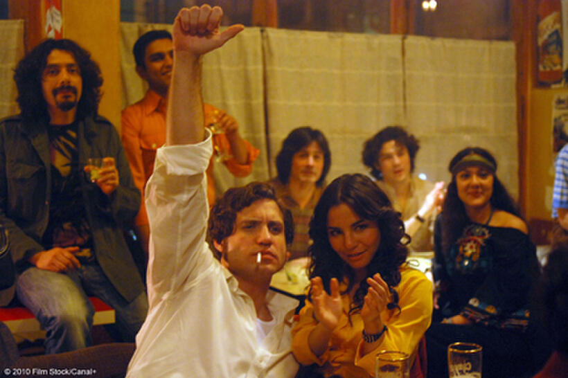 Edgar Ramirez as Carlos the Jackal and Martha Higarida as Ampara in "Carlos."