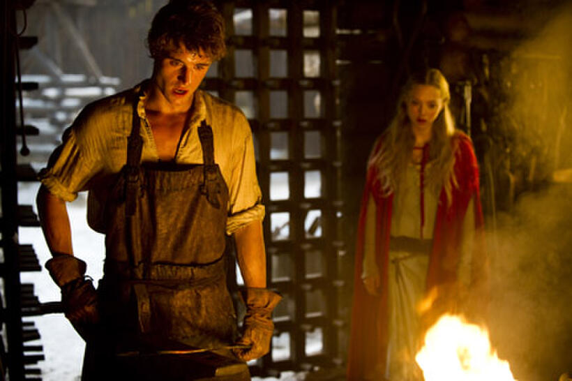 Max Irons as Henry and Amanda Seyfried as Valerie in ``Red Riding Hood.''