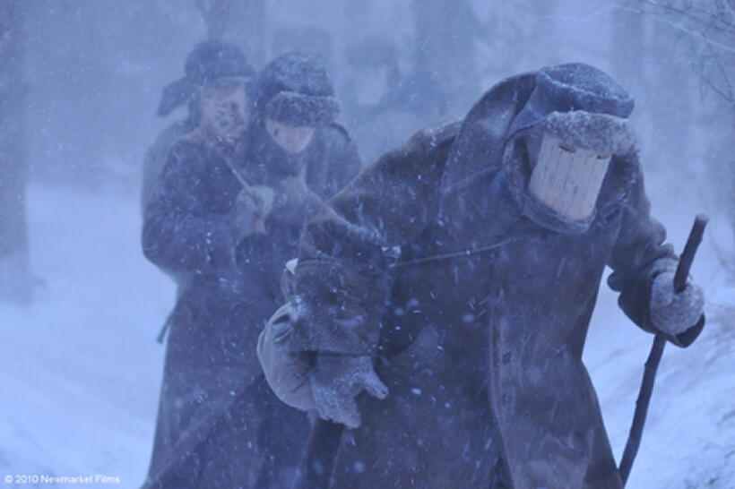 A scene from the film "The Way Back."