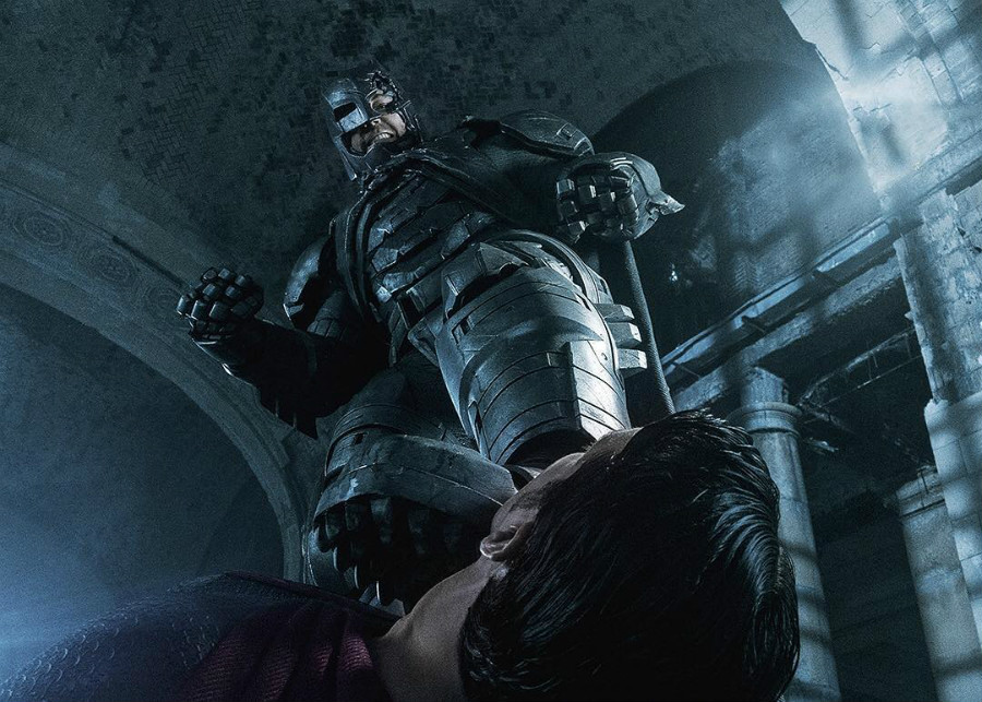 See Batman Get the Upper Hand (or Boot) on Superman in New 'Batman v  Superman' Images | Fandango