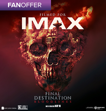 You can't escape fate. See it in IMAX.