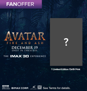 Get a limited-edition Avatar: Fire and Ash print