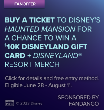 Get $10k Disney Gift Card + Merch