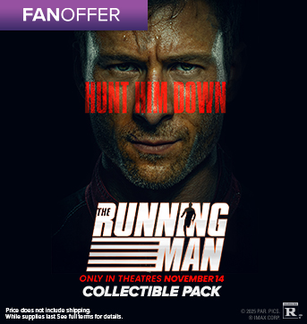 Gear up and grab The Running Man Collectible Pack