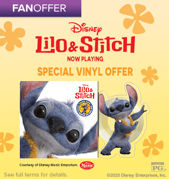 15% off the Disney Stitch-Shaped Vinyl