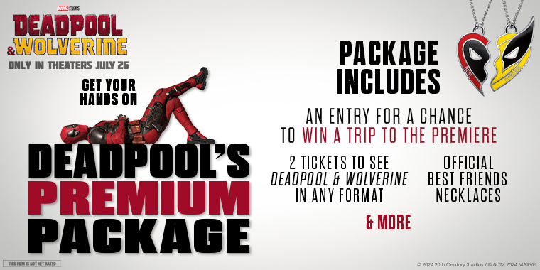 Deadpool’s Premium Package: Necklace & Trip to the Premiere | Fandango
